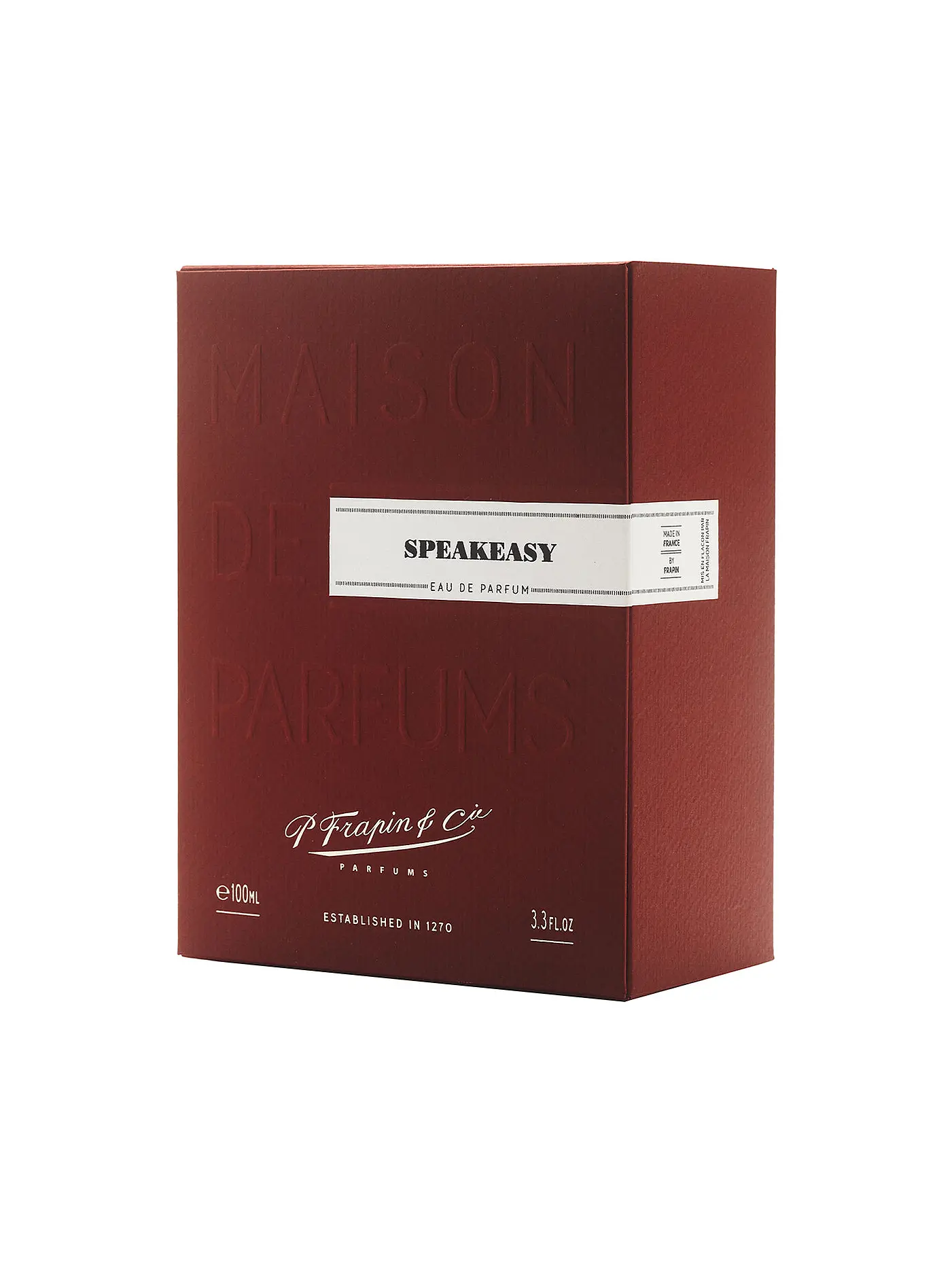 P.FRAPIN&CIE | Speakeasy Eau de Parfum 100ml | 